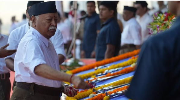 Vote keeping the country’s pride and integrity in mind,” said the RSS Chief.