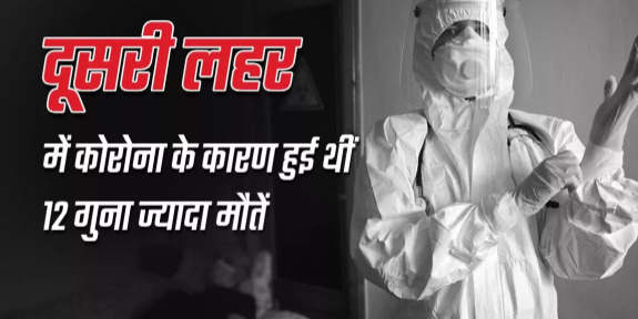Covid Deaths: A recent AIIMS study has revealed that during the second wave, there were 12 times more deaths due to COVID-19.