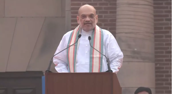 Amit Shah: On the 148th birth anniversary of Sardar Patel, he stated that India has united from Kashmir to Kanyakumari due to strong determination.