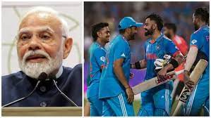 Indian cricket team in great form during World Cup: Prime Minister Modi