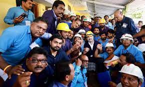 Privatization is the root of every problem’, Rahul Gandhi  of meeting with coal mine workers