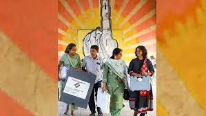 Close contest between MP-CG, BJP projected to have lead in Rajasthan; Close contest between MP-CG, BJP projected to have lead in Rajasthan;