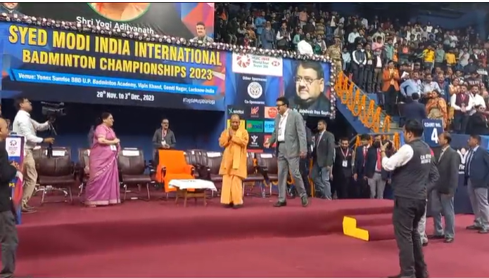 Chief Minister Yogi Adityanath inaugurated the Syed Modi India International Badminton Championship 2023.