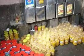 Delhi: Factory making fake ghee busted, labels of many popular brands seized