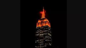 Empire State Building lit up in orange lights on Diwali: New York Mayor Eric celebrated Diwali,