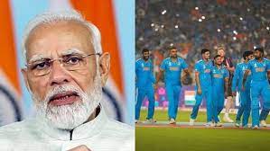 Prime Minister Modi praised the Indian team for defeating South Africa in the Cricket World Cup.