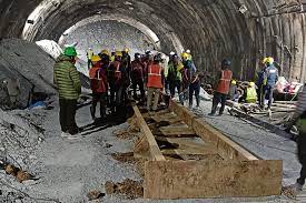 Uttarkashi Tunnel Collapse: Installation work of machine completed at Silkyara site, now drilling is expected to start. Uttarkashi Tunnel Collapse: Installation work of machine completed at Silkyara site, now drilling is expected to start.