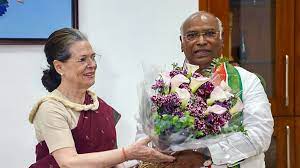 Many Congress leaders including Kharge congratulated Sonia Gandhi on her birthday.