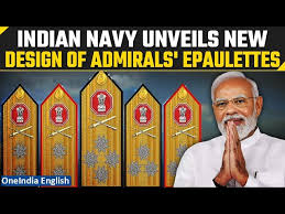 Indian Navy unveils new design for ‘Admirals’ Epaulette’