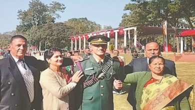 Photo of Rohit Dangi elevates Uttarakhand’s pride: Commissioned as Lieutenant in the Army, following the footsteps of his grandfather and father who have also served in the military.