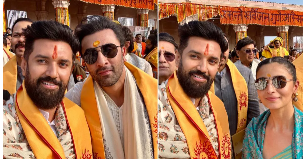 Amidst the political dynamics in Bihar, Chirag Paswan meets ‘old friends’ in Ayodhya, shares a selfie with Ranbir and Alia.