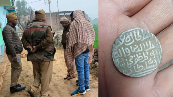 UP News: Laborers, who were excavating a field, stumbled upon ancient coins during the excavation.