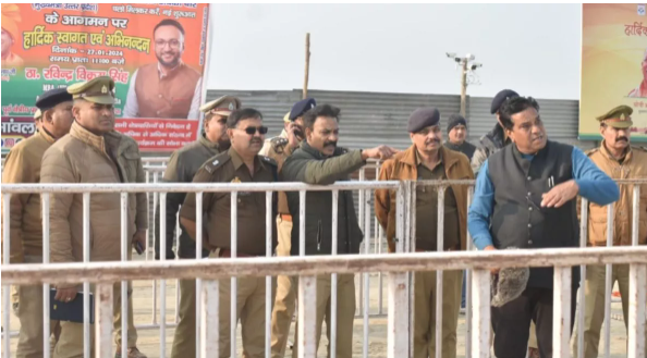 Tomorrow, CM Yogi’s arrival in Badayun, Uttar Pradesh, stringent security arrangements to be in place. SSP has issued instructions for tight security.