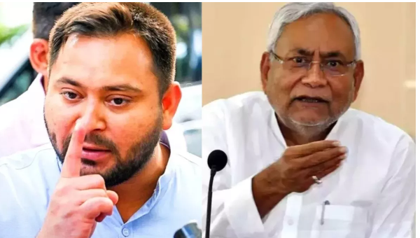 Patna: During a meeting of the RJD in Bihar’s capital, Deputy Chief Minister and party leader Tejashwi Yadav broke silence on Nitish Kumar.