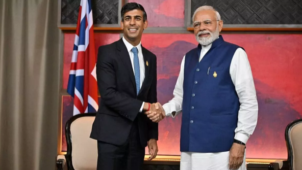 Britain: British Prime Minister Rishi Sunak gives hints about when a free trade agreement with India might happen.