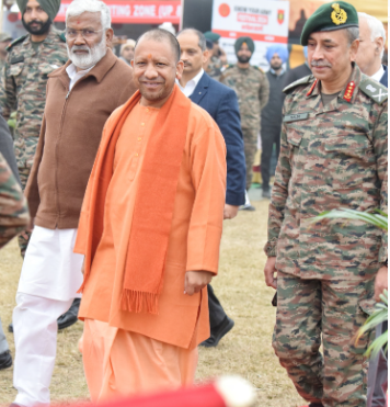 Chief Minister Yogi Adityanath inaugurated the three-day ‘Know Your Army Festival-2024’ in Lucknow today.