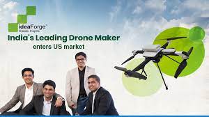 Leading Indian drone manufacturer enters US market