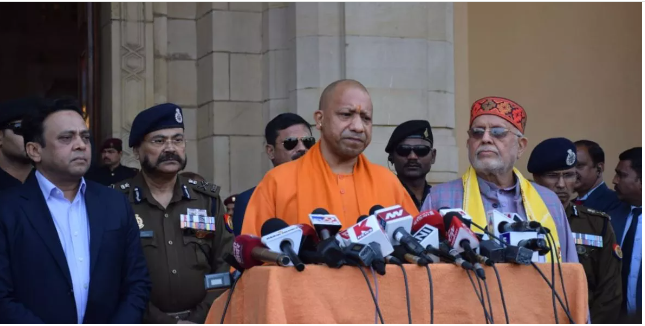 UP Budget Session 2024: Chief Minister Yogi Adityanath addressed the media before the budget session. Finance and Parliamentary Affairs Minister Suresh Khanna were also present. UP Budget Session 2024: Chief Minister Yogi Adityanath addressed the media before the budget session. Finance and Parliamentary Affairs Minister Suresh Khanna were also present.