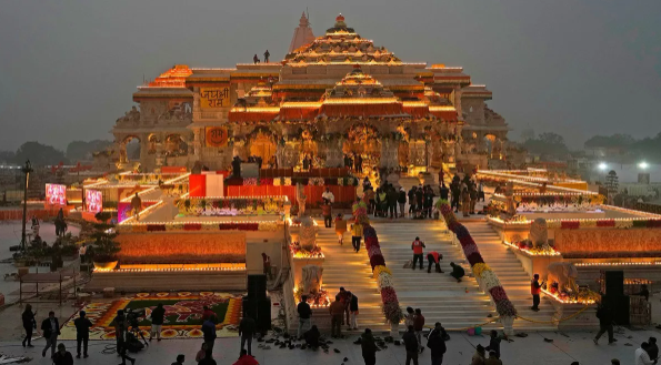 Ram Mandir: The truth is coming to fruition; on the pinnacle of faith, in a single day, lakhs of people are resonating with joy in Ramnagari while seeking darshan of Lord Ram.