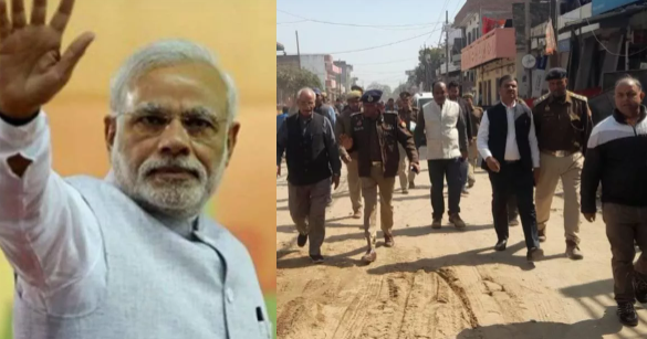 Preparations for PM’s arrival in Varanasi for Ravidas Jayanti are in full swing; Commissioner conducted inspection; Route and security arrangements also assessed.