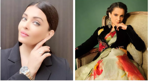 New Delhi: Kangana Ranaut has become a fan of Aishwarya Rai Bachchan, praising Bachchan’s daughter-in-law on social media.