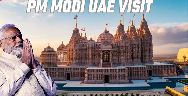 PM Modi, before the inauguration of the Hindu temple, stated, “We are all one family, the world needs those who walk together.”