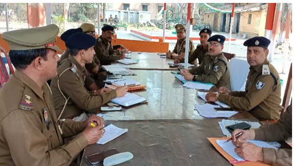 Bihar News: Joint meeting of Bihar and Uttar Pradesh police regarding Lok Sabha elections, administrative activities expedited.