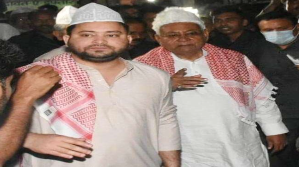 For the second time in seven days, Nitish and Tejashwi met, with the Chief Minister seeing off Lalu’s son until the door.