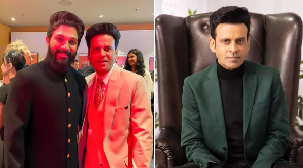 Manoj Bajpayee has completed a 30-year journey in Bollywood, celebrated abroad, spotted with Allu Arjun.