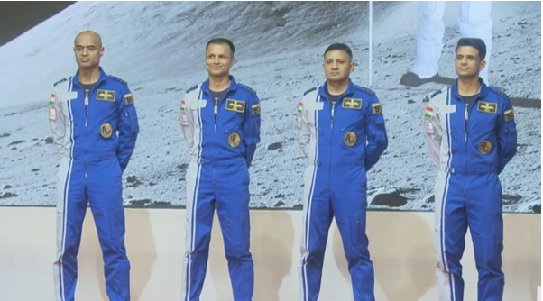 Four astronauts announced for Gaganyaan Mission, PM Modi unveils their names for space travel.