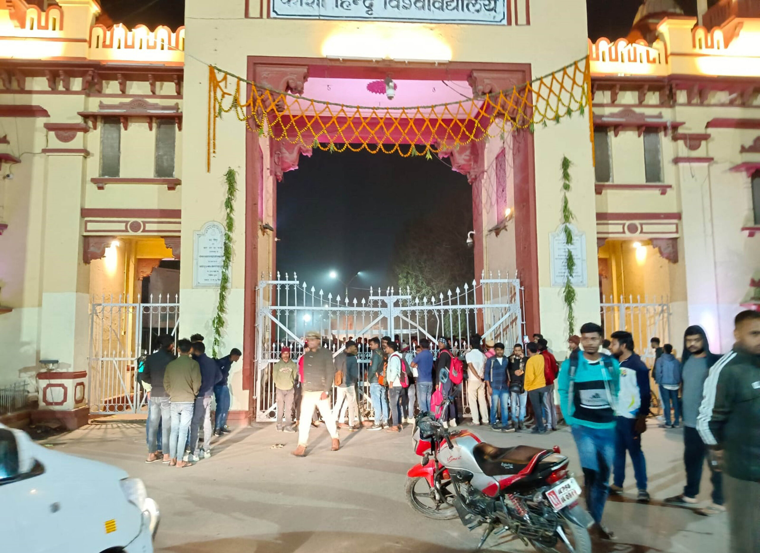 BHU rampage after ‘hit and run’ death