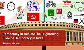 10 February: Sounded  Buigle of establishment  of  democracy   in India