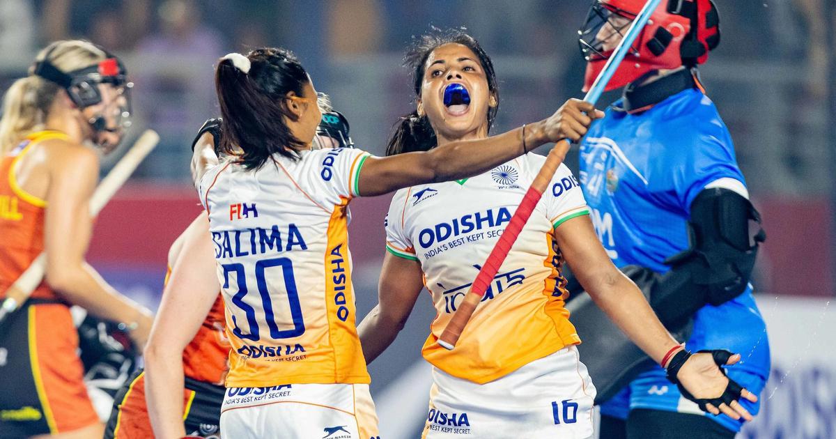 Indian women’s hockey team defeated America in shootout