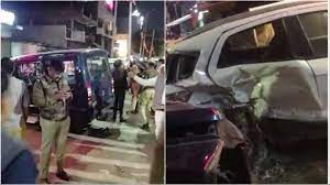 Accident of anti demo vehicle running in front of CM Yogi’s fleet, accident happened while saving dog, many injured