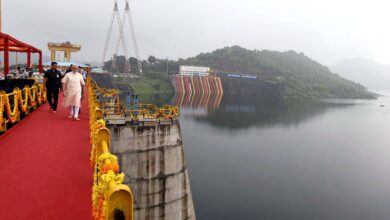 The project whose foundation stone was laid by Nehru, the work was pending for 60 years, was completed under Modi government.