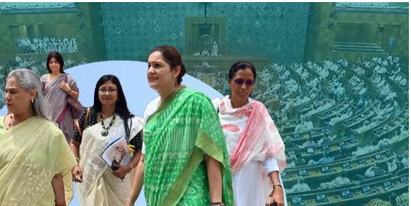 Election 2024: The landscape of the Lok Sabha has begun to change from the last three general elections, with a continuous increase in the number of female MPs.