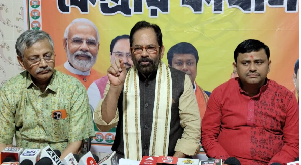 Lok Sabha elections are like the battle of Mahabharata between good and evil,” taunted BJP leader Mukhtar Abbas Naqvi, taking a dig at the opposition.