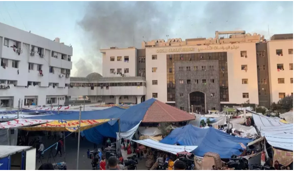 Israeli security forces conducted another raid on Gaza’s main hospital, Al-Shifa, on Monday.