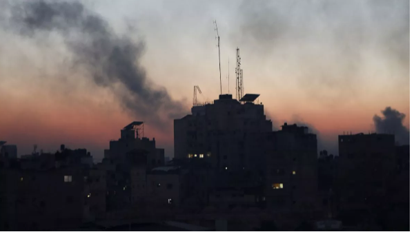 During the five-month Gaza conflict, Israel conducted its largest airstrikes on Syria and Lebanon on Friday.