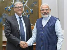 Bill Gates meets PM Modi, discusses use of AI for ‘public welfare’