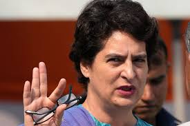 Priyanka Gandhi criticized the BJP for allegedly shielding the examination mafia and corrupt individuals