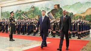 No third party is targeted in relations with Maldives: China