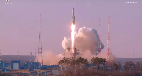 Moscow: Russia conducted the first test of its Angara-A5 space rocket on Thursday