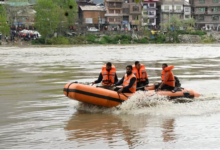 Photo of A major incident has occurred in Srinagar where a boat capsized in the Jhelum River.