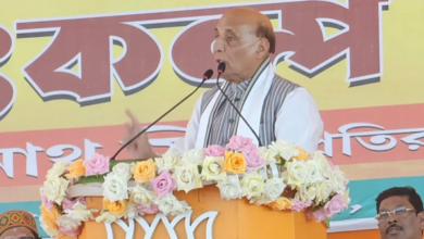 Siliguri: Defense Minister Rajnath Singh reiterated that Jammu and Kashmir is ours and will remain so.