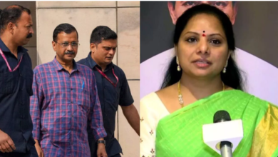 Excise Policy Case: Arvind Kejriwal and K. Kavita face setback in court, both their judicial custody extended until May 7.