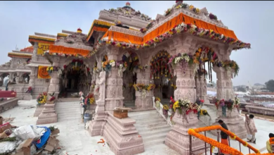 Photo of Ayodhya News: After completion of the remaining work on the first floor of the Ram Temple, construction of the second floor has begun.