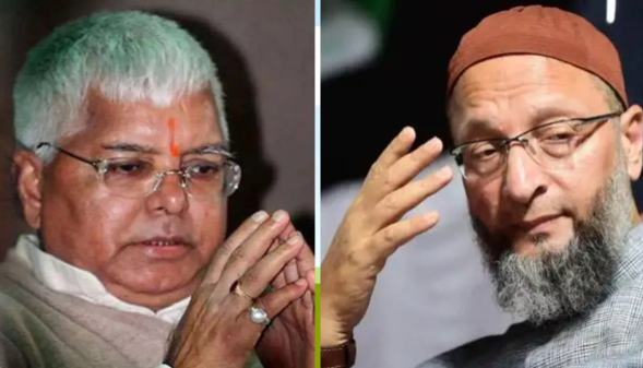 Bihar News: Amidst the Lok Sabha elections, Asaduddin Owaisi has dealt a blow to Lalu Yadav in Bihar.