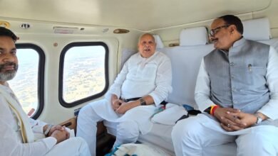 On CM Yogi Adityanath’s directions, Deputy CM and Agriculture Minister carry out aerial survey On CM Yogi Adityanath’s directions, Deputy CM and Agriculture Minister carry out aerial survey