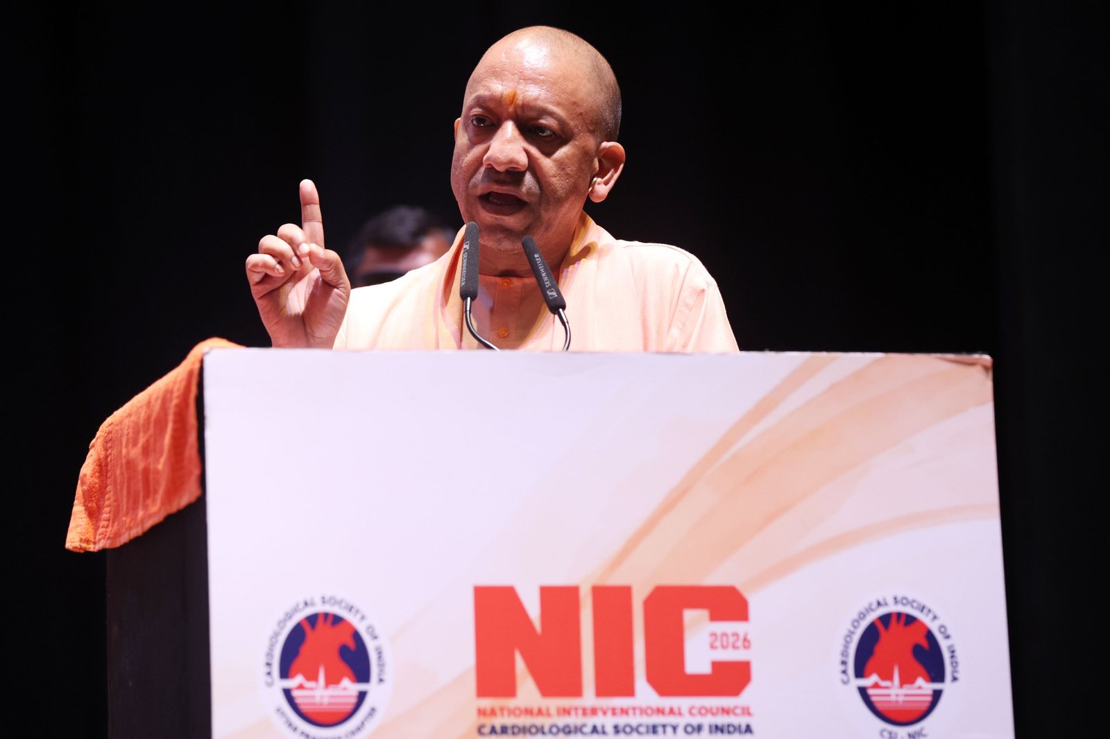 Honorable CM Yogi Adityanath addressed Cardiological Society of India conference ‘NIC-2026’